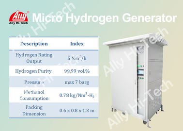 Bom preço. Micro hidro gerador portátil, 5 Nm3/unidade da purificação hidrogênio de H on-line
